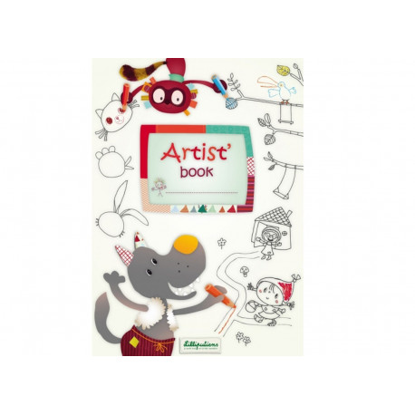 carnet à colorier Artist' Book 'Nicolas' carnet à colorier Artist' Book 'Nicolas'