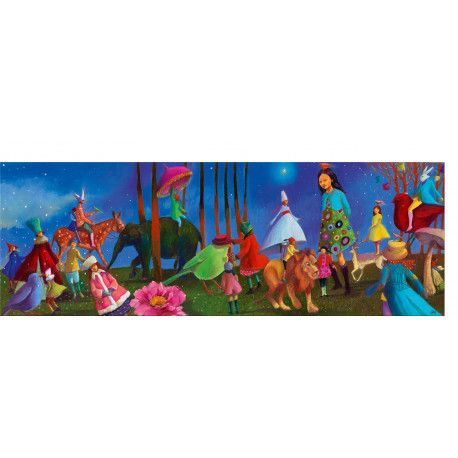 Prächtiges Puzzle 'Wunderbarer Spaziergang' Prächtiges Puzzle 'Wunderbarer Spaziergang'
