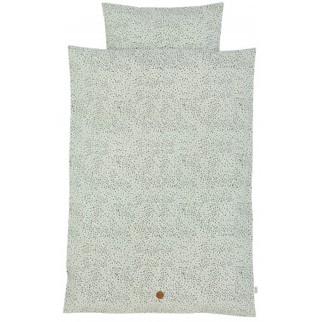 Schöne Junior Bettwäsche 'Mint Dot' (100x140) Schöne Junior Bettwäsche 'Mint Dot' (100x140)