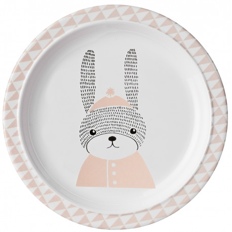 Melaminteller 'Sophia Rabbit' (Ø 22cm) Melaminteller 'Sophia Rabbit' (Ø 22cm)
