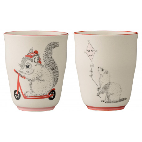 Set mit 2 Keramikbechern 'Mollie Cups' Set mit 2 Keramikbechern 'Mollie Cups'