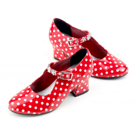 Gepunktete Flamenco-Schuhe 'Isabella' Gepunktete Flamenco-Schuhe 'Isabella'