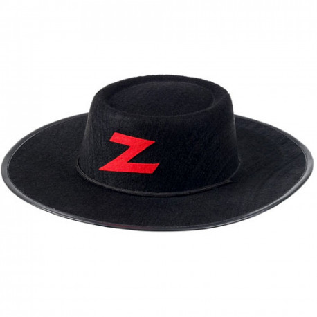 Schwarzer Zorro-Hut 'Jean-Claude' Schwarzer Zorro-Hut 'Jean-Claude'