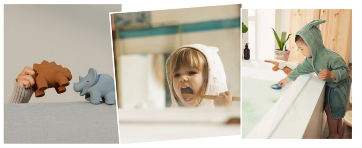Badezimmer und Toilette